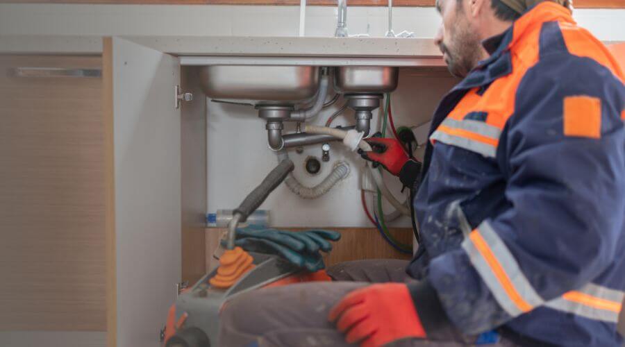 Residential Slab Leak Plumbing in Rock, MI